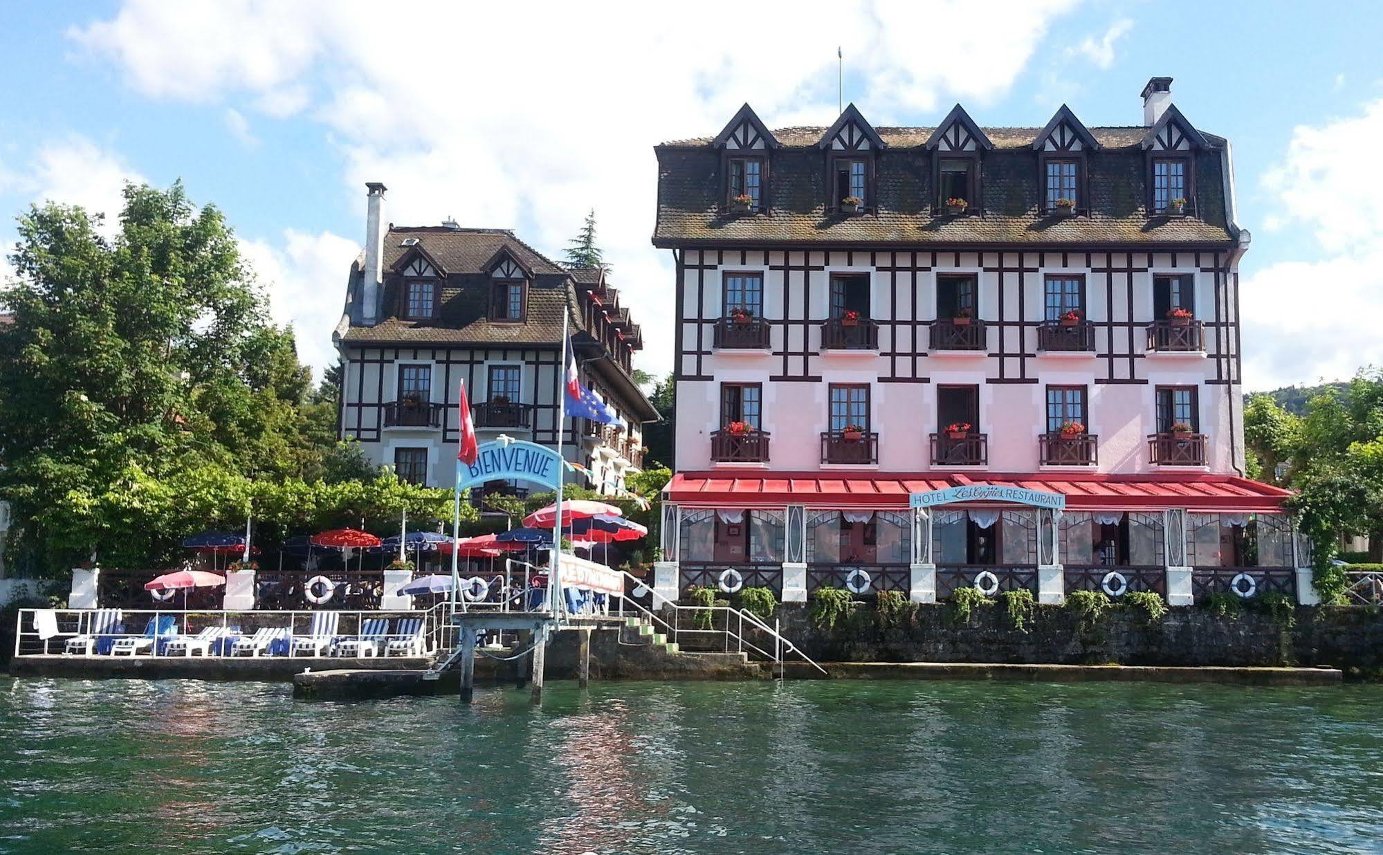 Les Cygnes Hotell Évian-les-Bains Eksteriør bilde