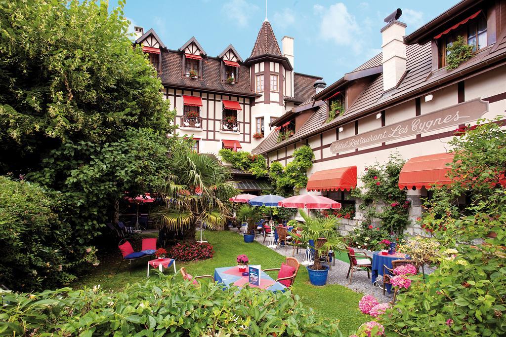 Les Cygnes Hotell Évian-les-Bains Eksteriør bilde